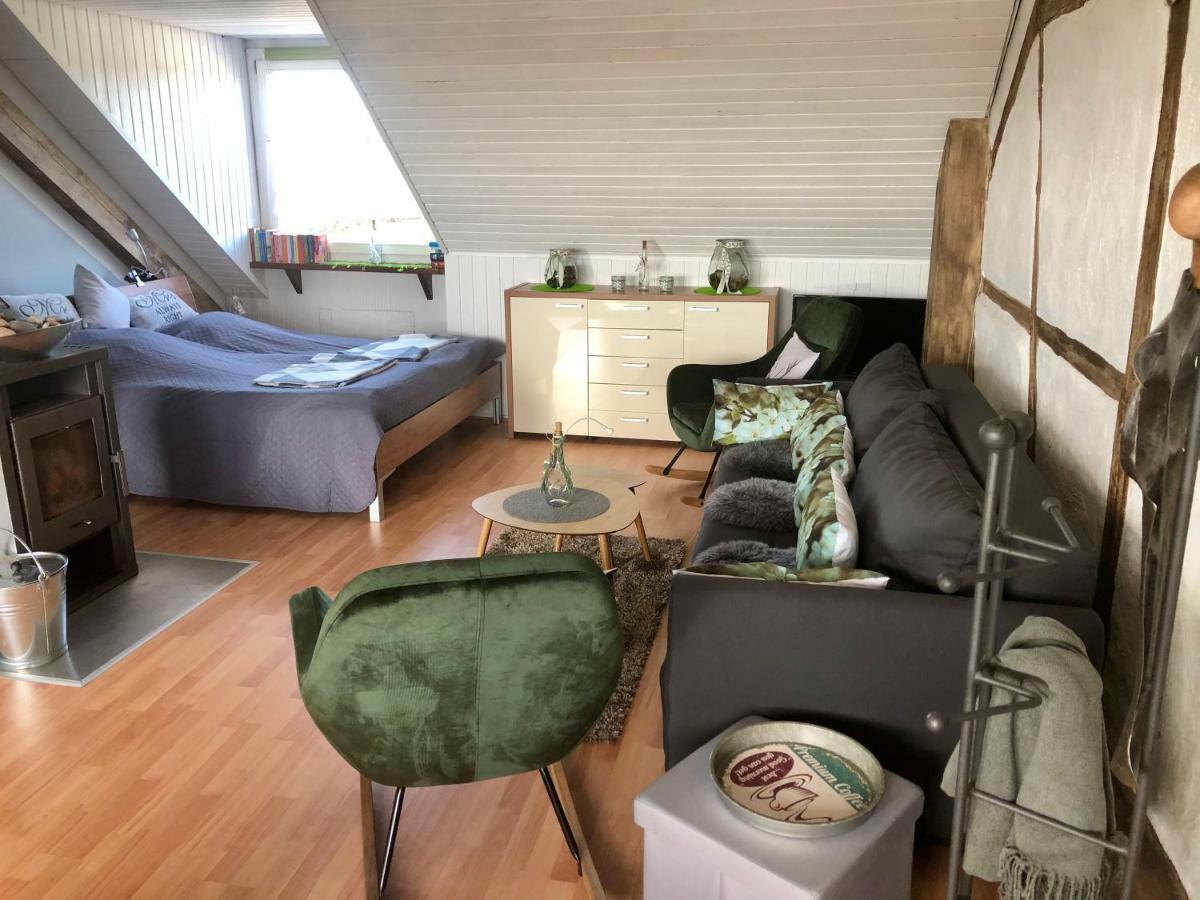 Studio - Grosses Wohn-Schlafzimmer - Dachterrasse - Kamin - Kuche - Hohes Venn - Monschau - Eifel - Hunde Willkommen Beim Hof Vierzehnender Zewnętrze zdjęcie